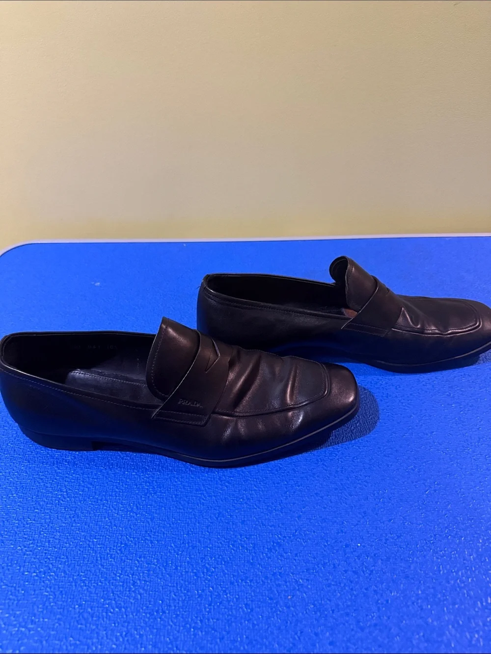 Prada Square Toes Penny Loafers. - Picture 3 of 6